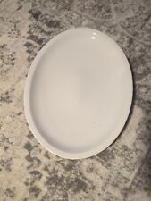 GRAND PLAT OVALE EN PORCELAINE