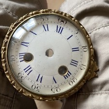 Cadran Mouvement De Pendule De Paris Chiffres Bleus - PH65