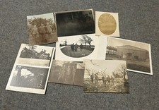 GROUPING PHOTO ALLEMANDE ALLEMAND REICHREVOLVER TRANCHÉE CASQUE  14 18 WWI WW1