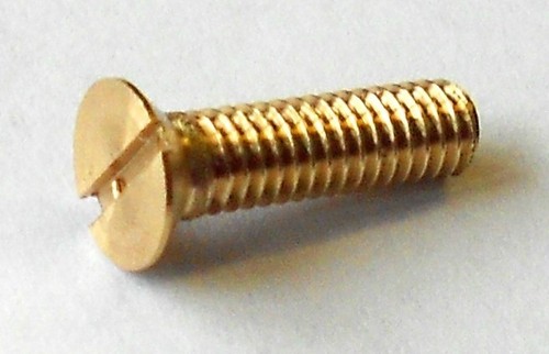 Laiton tête fraisée vis - x,