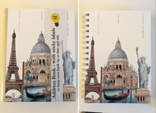 Address book and spiral - book,