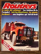 FRANCE ROUTIERS Le Magazine des Hommes de la Route Nr 8 (1981) Complet + POSTER