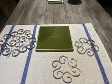 dessous de plat, accompagné de dessous, bouteilleGallia christofle