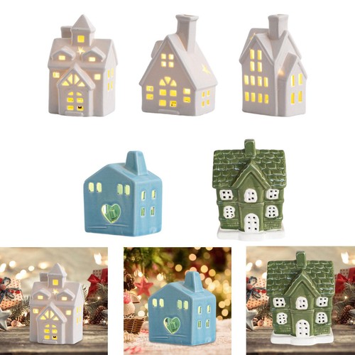 Maison village noël en - de,