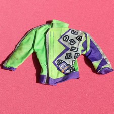 Sweat / haut pour poupée Barbie / Ken Ski Fun Mattel vintage