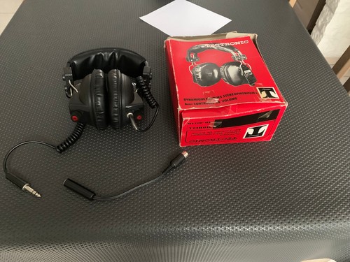 Casque audio vintage tectronic - casque,