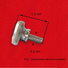 Vis fixation universelle pour accessoire machine industrielle