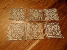 1 Lot de 6 incrustations