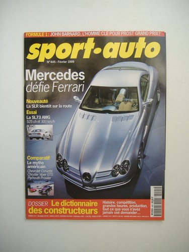 Sport auto 445 - mercedes, sl