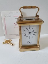 Pendule de voyage L'épée corniche 605.58  (moyenne)- Pendule d'officier sonnerie