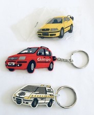 PORTE-CLÉS AUTOMOBILES « RENAULT~FIAT~SKODA » VOITURES MINIATURES / KEYCHAINS