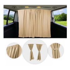 Rideaux De Séparation de Cabine pour VW Transporter T3 T4 L1 L2 Beige Tissu