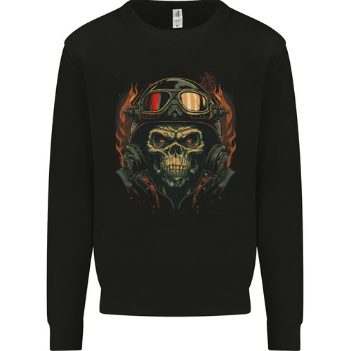 Sweat capuche moto - sweat,
