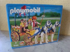 PLAYMOBIL SET 4186 EN BOITE RANCH FERME CALECHE COMPLET