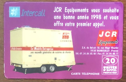 Jcr carte intercall - intercall, prepayÉe