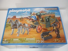 Playmobil 70013 Diligence st louis national bank- Western - Far West Cowboy neuf