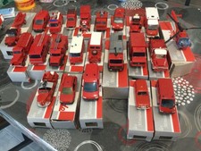 SOLIDO  ...    LOT voiture et CAMIONS DE POMPIERS Collection