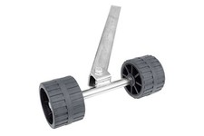 Rouleau double gris pour