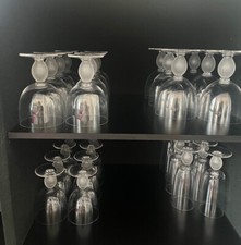 SERVICE DE VERRE EN CRISTAL LALIQUE FRANCE MODELE LANGEAIS 30 PIECES