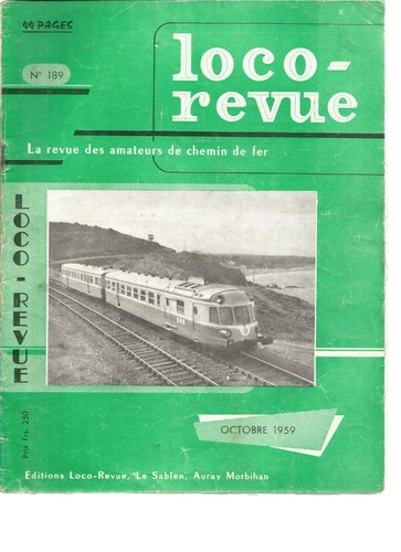 Loco revue 189 type - loco,