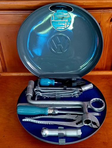 Vtg hazet round metal toolkit - vtg,