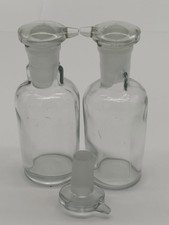 Lot de 2 Flacons vintage Vides