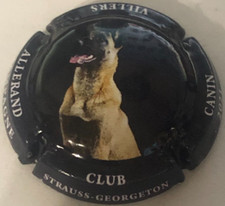 Capsule de champagne STRAUSS-GEORGETON (46. Malinois 2021 noir)