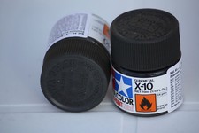Tamiya Peinture Pot 10ml X10 Gun Metal