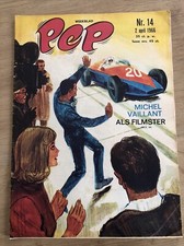 Magazine PEP Michel Vaillant 2 Avril 1966  Jean Graton