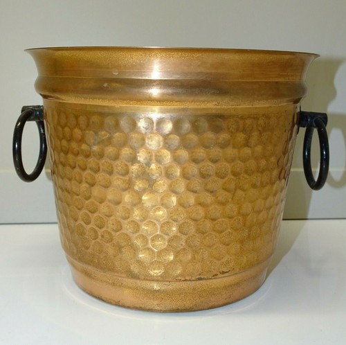 Joli cache pot - cache, cuivre