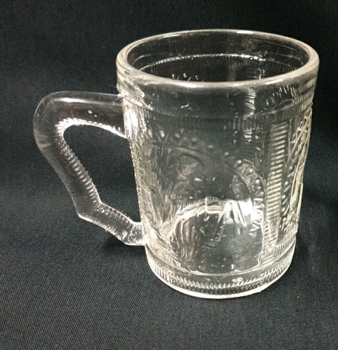 Ancien verre chope signe bayel - chope,