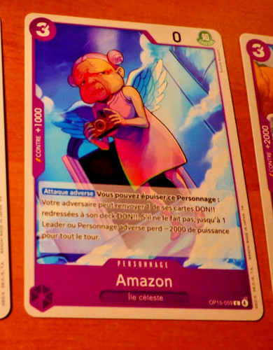 One piece francaise card - one,