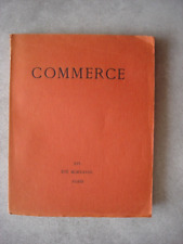 Livre ancien 1928 Commerce