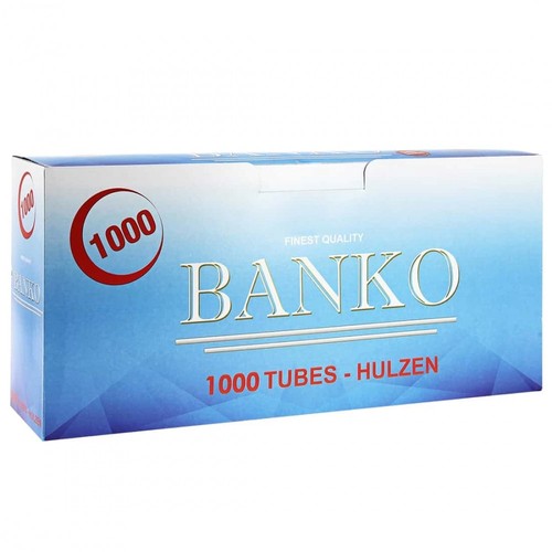 Boite 1000 tubes banko - boite, de