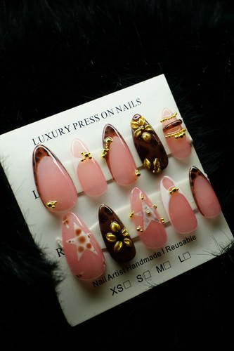 Press nails faux - press,