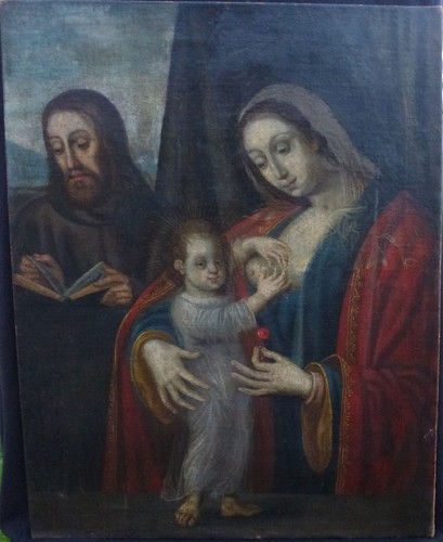 Tableau religieux vierge - tableau,