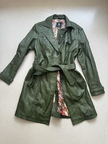 Otto kern trench femme vert - trench, l
