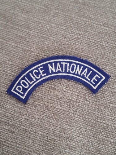 Patch banane police nationale