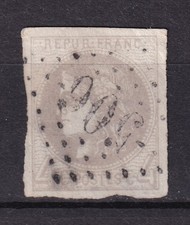 BORDEAUX N° 41B OBL COTE 350€  / 2 SCANS 