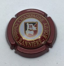BANNIÈRE CHRISTIAN - BOUZY - N° 09 - CAPSULE CHAMPAGNE - BORDEAUX