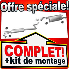 Ligne pot d'échappement pour TOYOTA YARIS VERSO 1.3 1999-2002 Silencieux