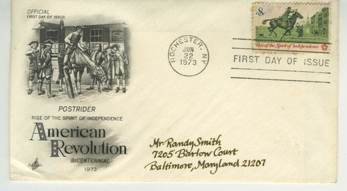 American revolution fdc - revolution,