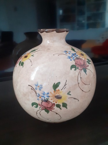 Ancien vase boule vallauris - ancien,