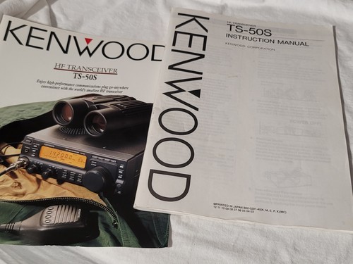 Manual for kenwood 50s - manual, hf