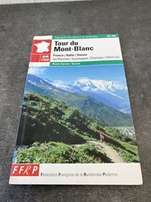 Ancien Topo Guide Tour Du Mont Blanc GR TMB 1995 