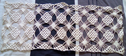 Rideau ancien crochet en - au,