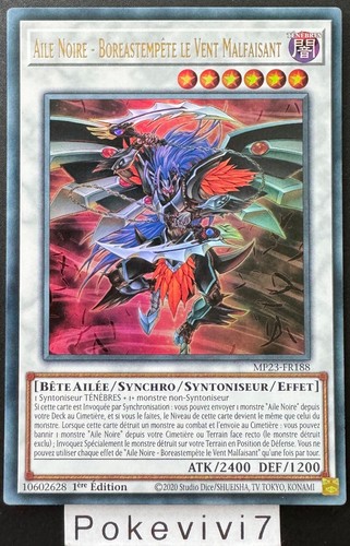 Carte aile noire - carte,