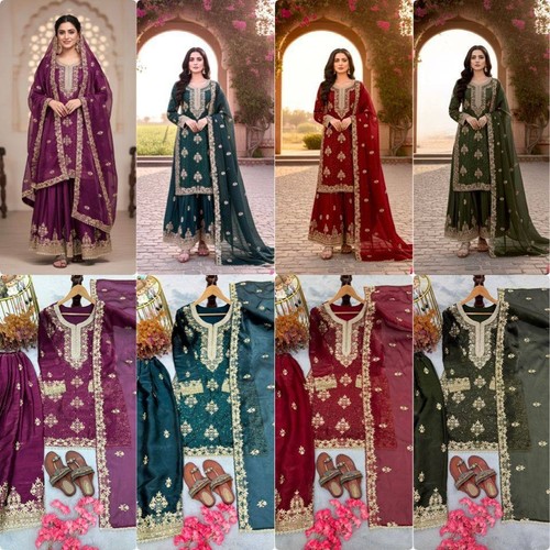 Costume indien punjabi palazzo