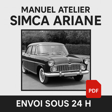 Manuel atelier simca ariane - atelier,