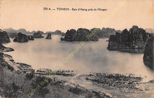 Cpa vietnam tonkin baie - baie, d